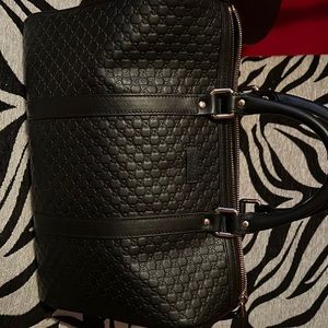 Gucci Boston leather bag